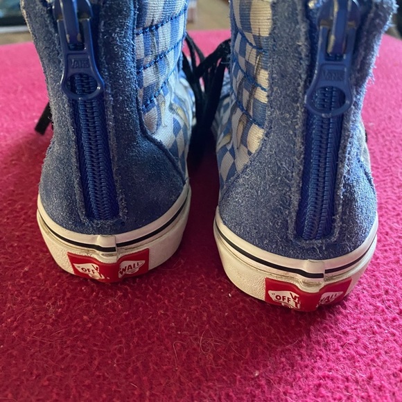 VANS Authentic Canvas Skate Shoes kids size 11 with dinosaur - Picture 5 of 9